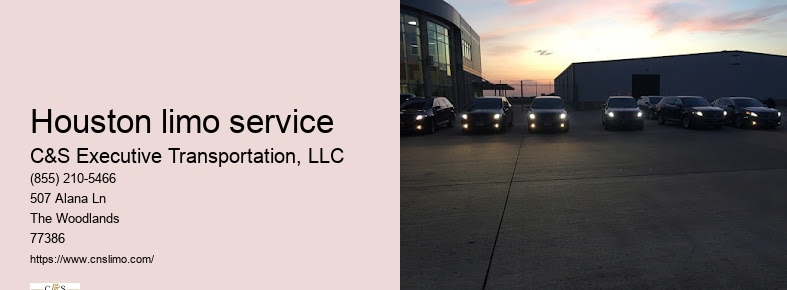 Limo rental Houston prices