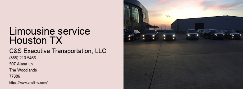 Limousine service in Houston